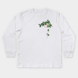 Plant Design Kids Long Sleeve T-Shirt